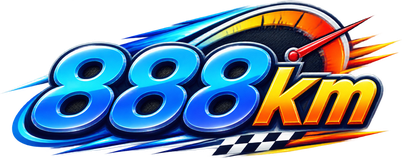 888km